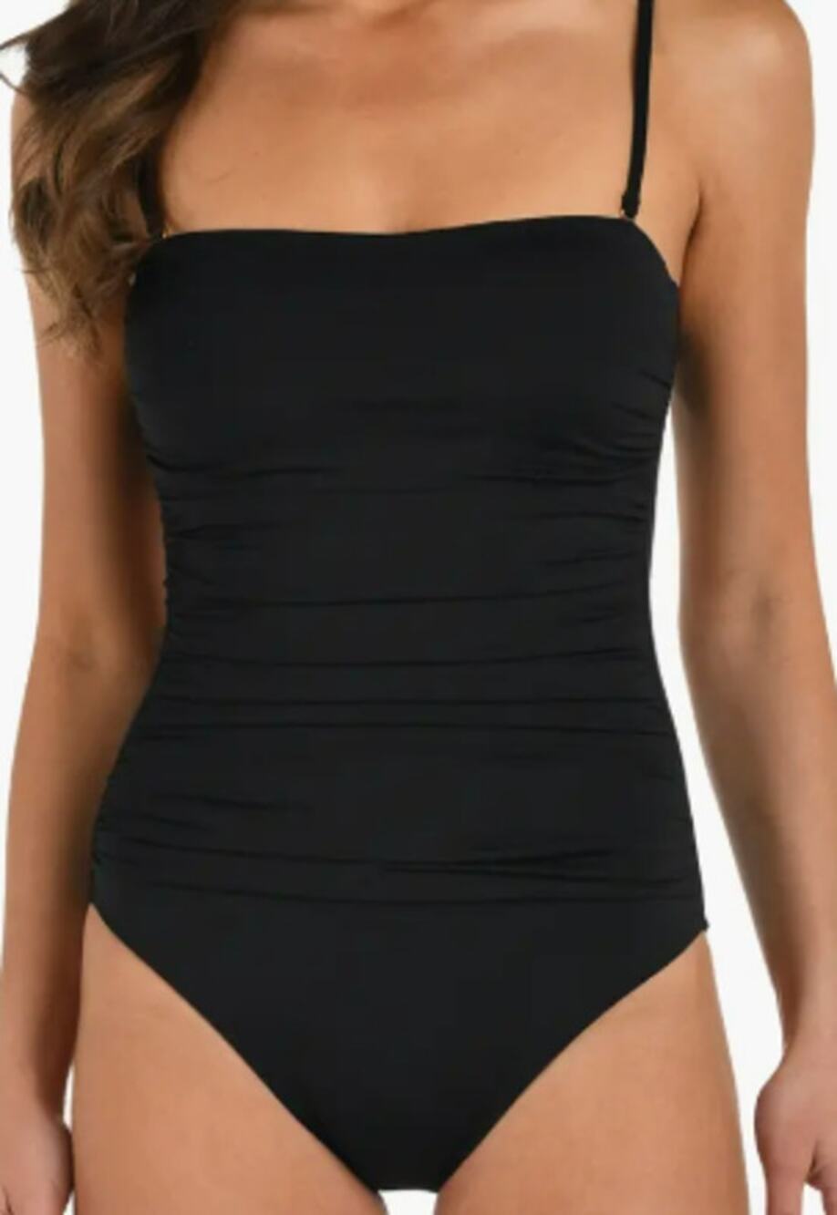 LaBlanca Island Goddess One Piece Bandeau Swimsuit